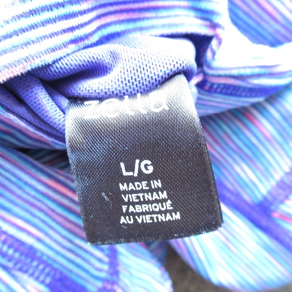 *SOLD Zella Crop Leggings Space Dye Capri Workout - Picture 5 of 6